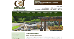 Desktop Screenshot of candjlandscaping.org