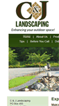 Mobile Screenshot of candjlandscaping.org